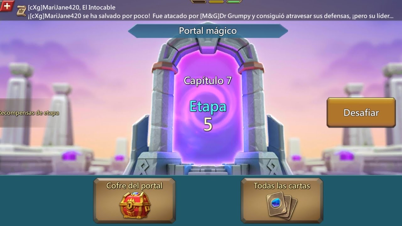 PORTAL MÁGICO CAPÍTULO 7 ETAPA 5 (VERGEWAY CHAPTER 7 STAGE 5) LORDS MOBILE 2023 👑