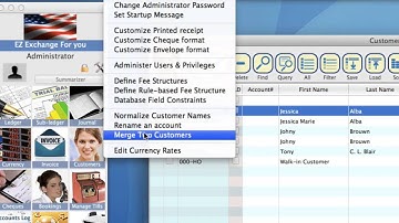 Merging two Customers in CurrencyXchanger (CXR) | Forex Software for Retailers