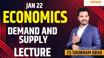 FREE CSEET 2022 | BUSINESS ECONOMICS DEMAND AND SUPPLY LECTURE 1 | CS Shubham Abad