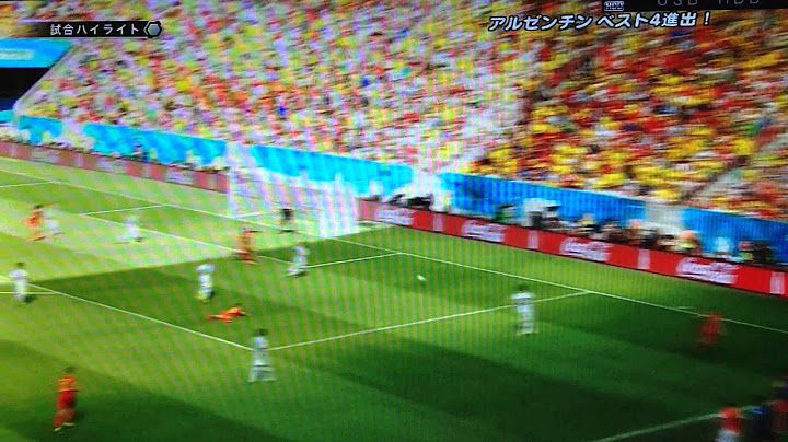 【ハイライト】W杯 準々決勝 アルゼンチンvsベルギー