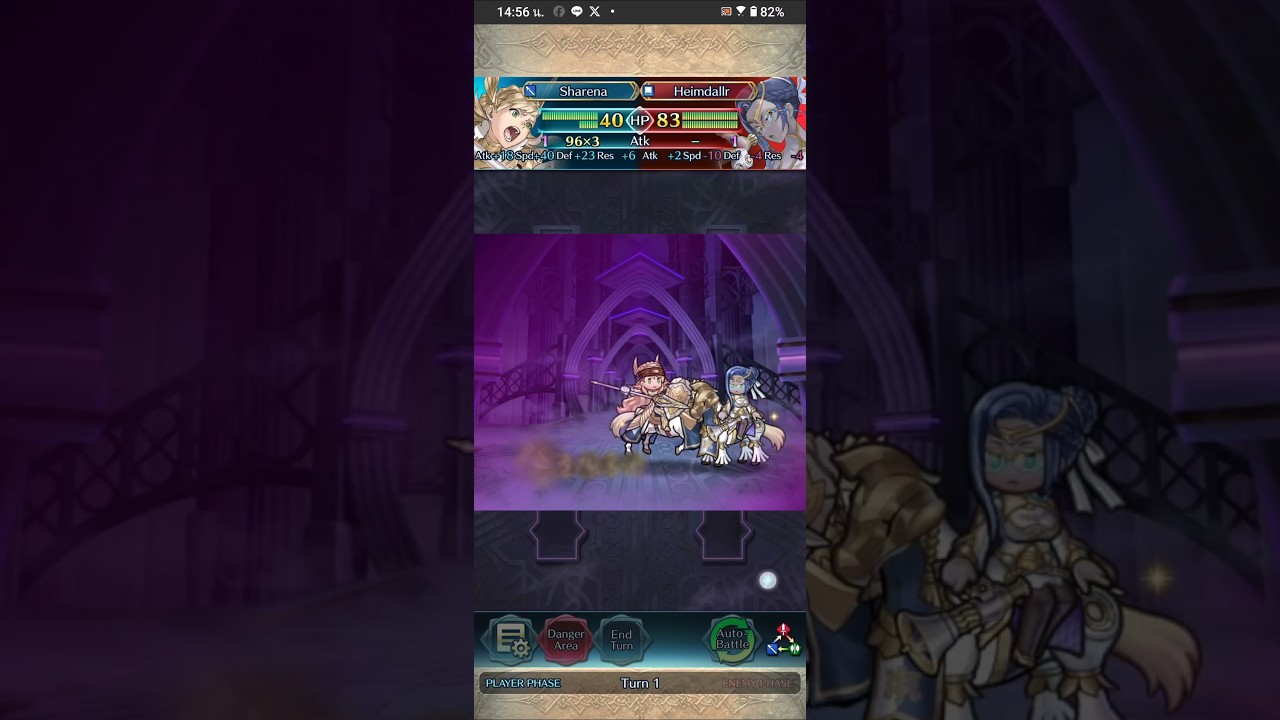 FEH MHB Heimdallr God Of Foresight ABYSSAL Noble Princess OnE Turn bOnK..