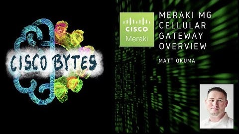 Meraki MG Cellular Gateway