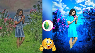 snapseed Sky Background change photo Editing l snapseed background colour change photo Editing 2023🔥