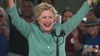 Hillary Clinton makes final push in Penn. and Fla.