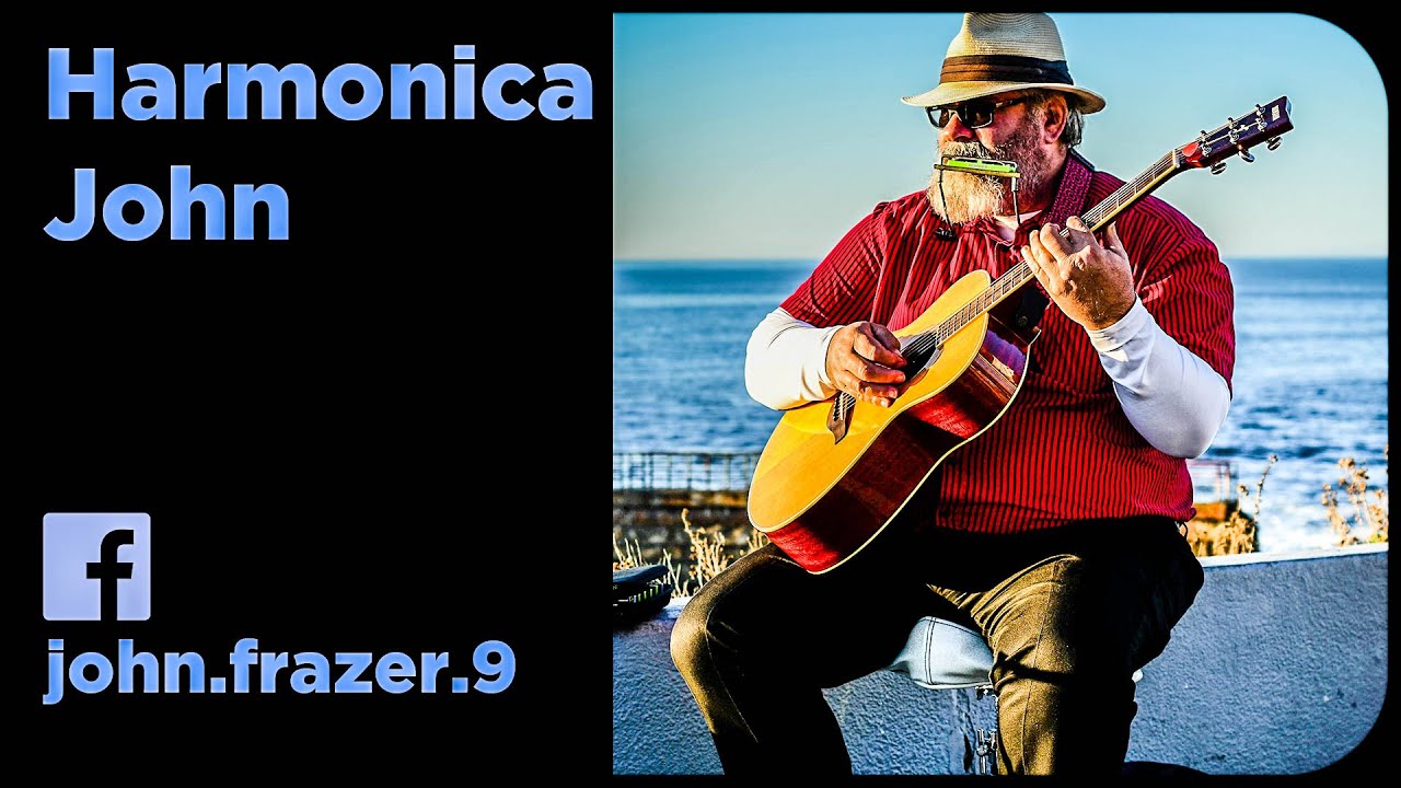 LIVE MUSIC in SAN DIEGO HARMONICA JOHN at LA JOLLA COVE (4K) YouTube