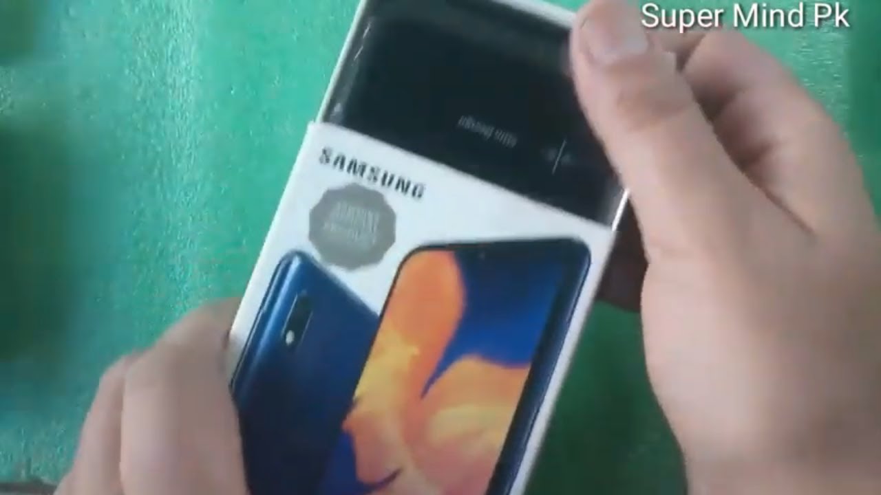 Unboxing the samsung A10 mobile 2019 super mind pk