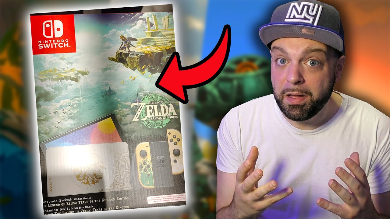 Nintendo Switch OLED de The Legend of Zelda: Tears of the Kingdom chegará  antes do game – Tecnoblog