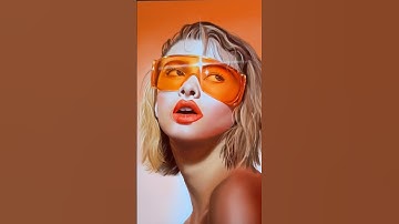 50 shades of Orange 🍊Digital Painting on #procreate #digitalart #digitalartist #speedpaint