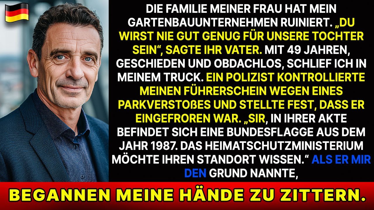Ich schlief auf der Ladefläche meines VW Amarok, als mich um zwei Uhr nachts ein Polizist weckte. Ich dachte, es sei wieder nur ein Strafzettel, den ich mir nicht leisten konnte – schließlich...