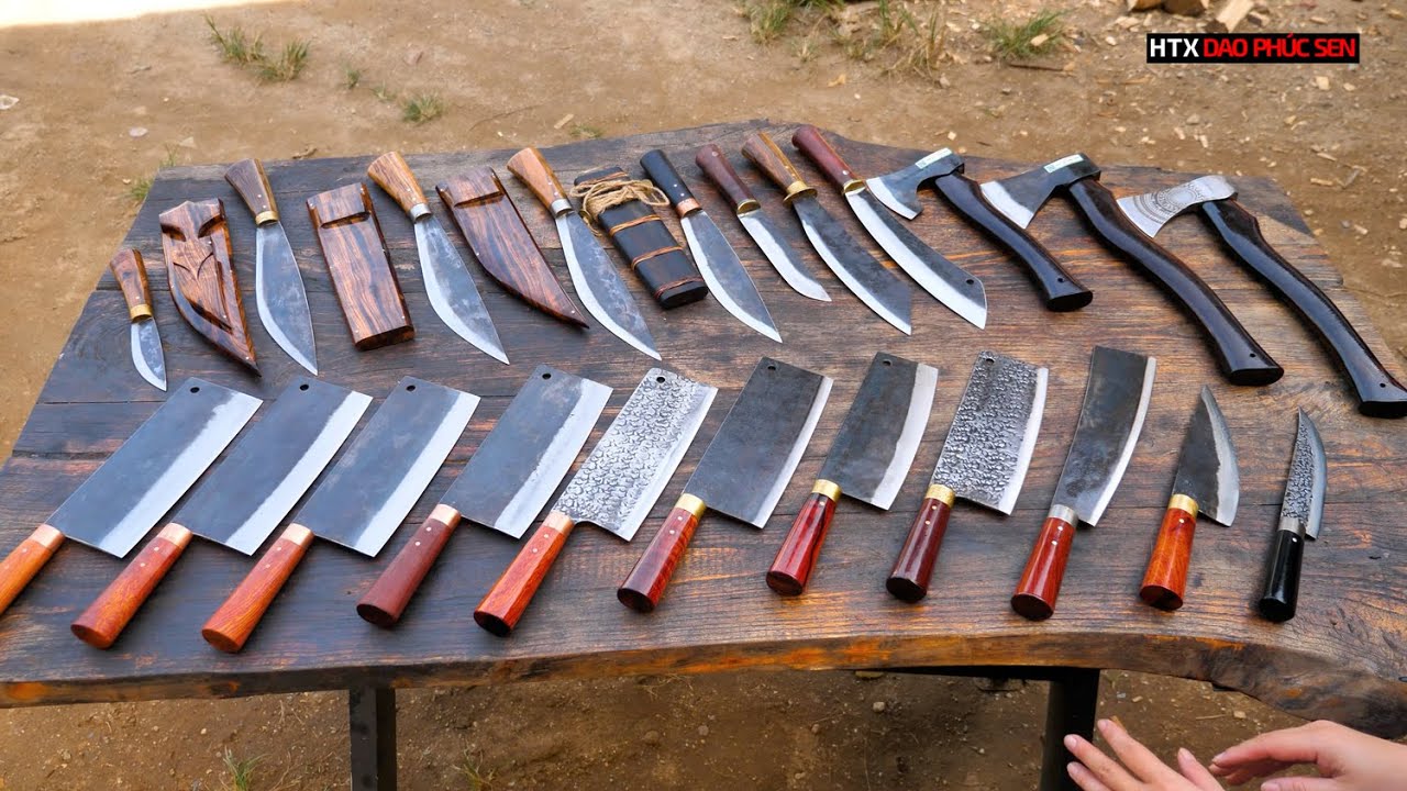 ĐỘT NHẬP vào Xưởng Rèn HTX Dao Phúc Sen ngày 19/10