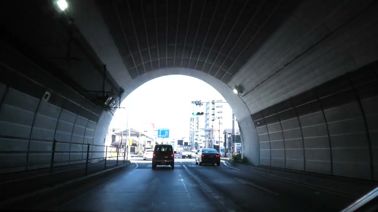 国道3号（#鹿児島東西幹線道路）→ 鹿児島県道24号 → 中洲通り：鹿児島IC交点～国道225号交点[ #鹿児島市 4K/30fps 車載動画 2021ドライブ]