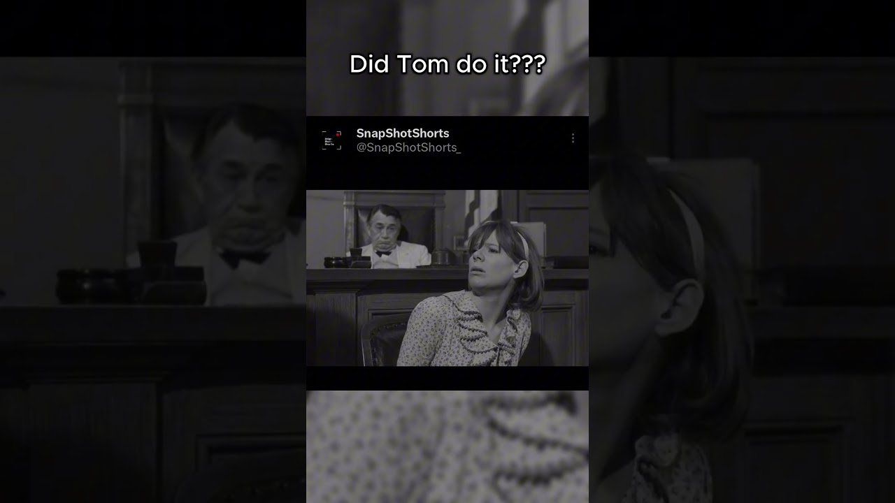 Will Tom won the trial? 😬 Film: To Kill A Mockingbird (1963) 