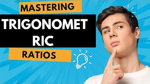 Learn Trigonometric Ratios in 1 Minute | Basic Trigonometry for Beginners