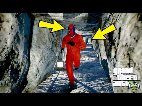 AKINCI KAÇMASI İMKANSIZ HAPİSHANEDEN KAÇIYOR!(GİZLİ TÜNEL) - GTA 5