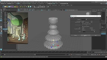 66 Maya Modeling - Creating the Candle Stick - CV Curve Tool and Revolve