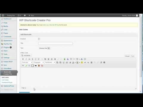 WordPress Plugin Shortcode Creator Review