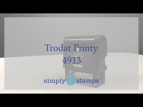 Trodat Printy 4913 - 58x22 mm / 5 lignes