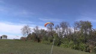 Paraglider Crashes Into Trees