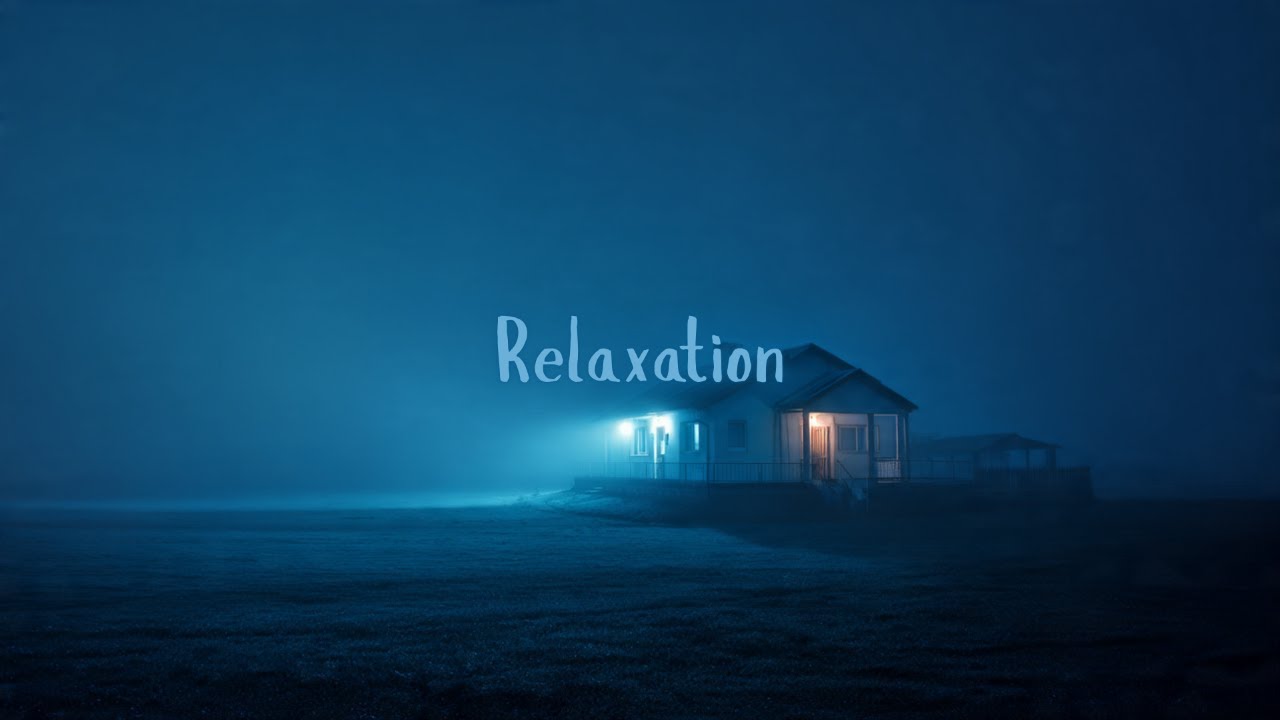 Relaxing Piano Music 🌙 Calm Fog for Stress Relief & Night Relaxation