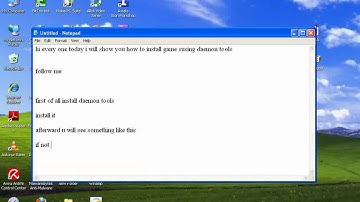 How to install games using Daemon Tools.wmv