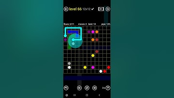 How To Solve Flow Free Premium 12x12 Mania Level 66 Hard Board Walk Through Solution Walkthrough