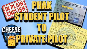 PHAK Chapter 1: Student Pilot to Private Pilot - flight instruction