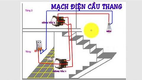 Mạch Điện  Cầu Thang Với 2 Công Tắc 3 Cực 1 Bóng Đèn (2 Way Switch Wiring Diagram Home)