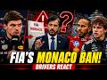 Drivers React to Monaco GP Ban as FIA Decision Sparks Debate