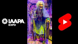 Audio Animatronic Sally Dark Rides at IAAPA 2022 Orlando Florida #shorts