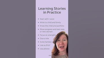 Are Learning Stories Hard? Try This!