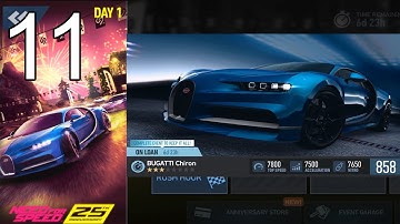 NEED FOR SPEED No Limits - Gameplay - Special Event - Day 1 - BUGATTI Chiron (Android,IOS)