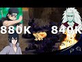 Shisui & Sasuke VS Madara & Minato | Naruto Online