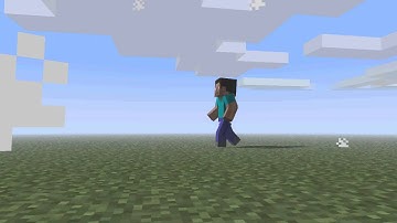 Minecraft animation test in Mine-Imator 1.0.0