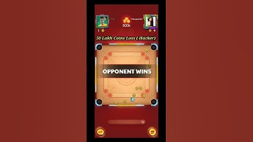 50 Lakh Coins Loss 😭😭 Hacker | Carrom Pool Sad Moments | #shorts #carrompool