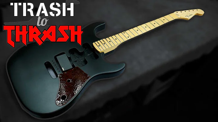 Trash to Thrash #48 - Rusty Frankenstrat (Washburn...