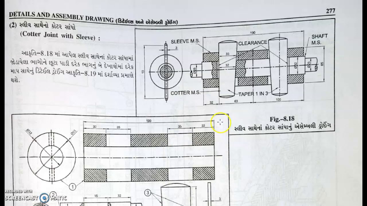 detailed drawing from assembly drawing - YouTube