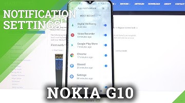 How to Manage Apps Notifications in NOKIA G10 - Change Apps Notifications