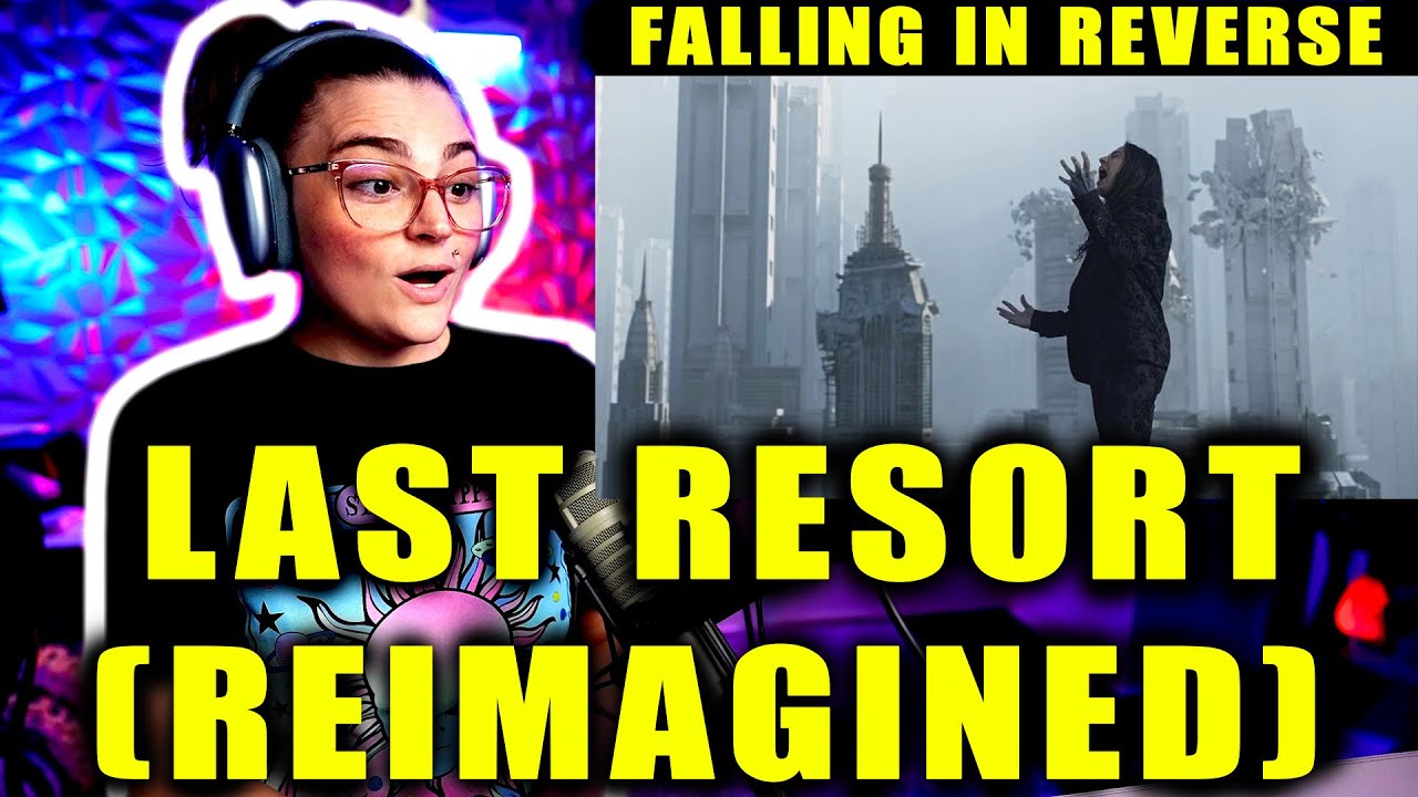 FALLING IN REVERSE LAST RESORT (REIMAGINED) BLIND REACTION!