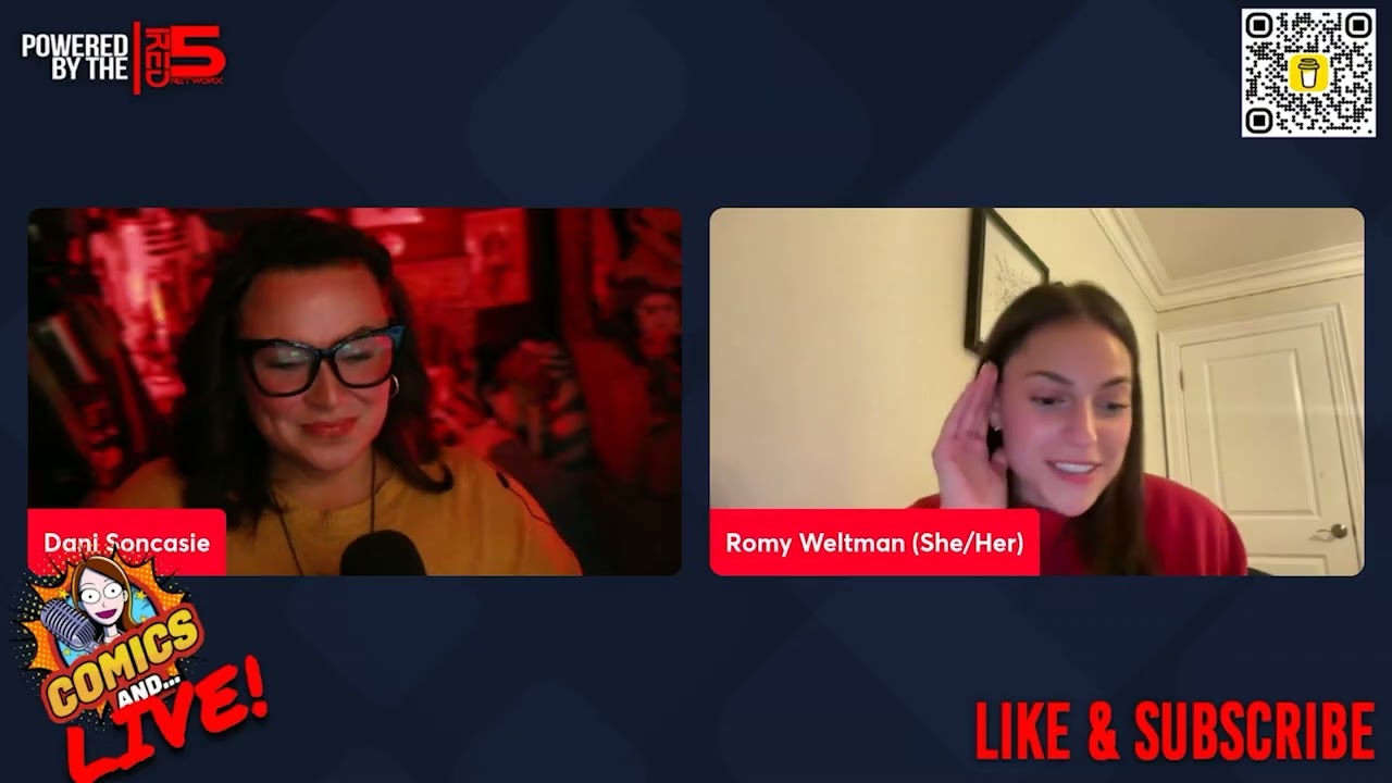 Romy Weltman and the SYFY Channel CLIPS