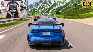 2025 BMW M4 CS VS Supercars - Forza Horizon 6 | Logitech G923 Steering Wheel