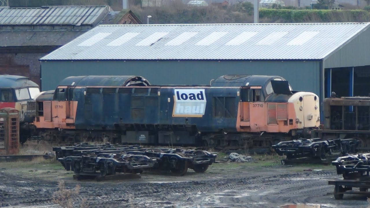 Rusting Beasts at Carnforth - 12th January 2013