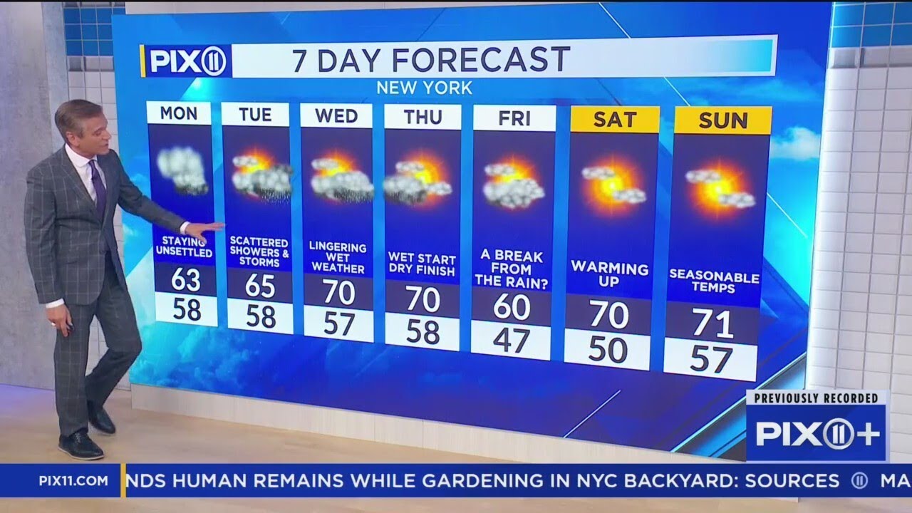 Light rain and cooler temperatures persist - YouTube