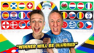 REACTING TO EURO 2024 GROUP STAGE DRAW