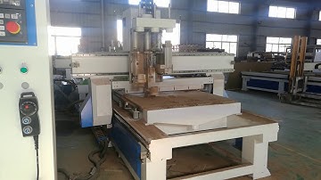ATC CNC cutting machine with boring drilling head