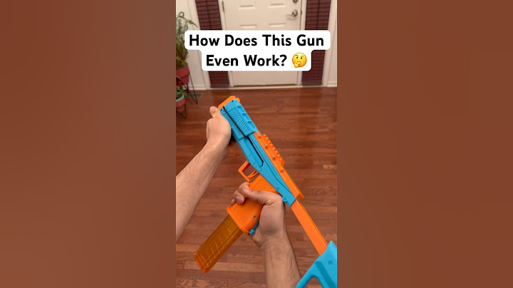 This Nerf Gun Uses Rubber Bands? 🤔 #shorts