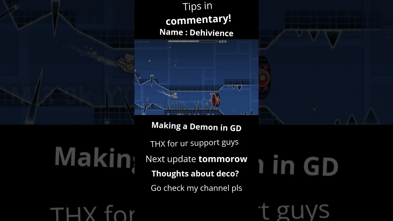 Help me make this demon in GD  #2.3 