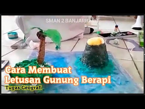 Video: Cara Membuat Model Gunung Berapi