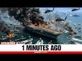 80 Iranian Speedboats Almost Destroyed U.S. Aircraft Carrier in Hormuz — The Response Was Merciless