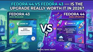 Fedora 44 vs Fedora 43 — Is the Upgrade REALLY Worth It in 2026?