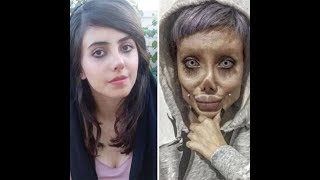 Celebrity Angelina Jolie ‘lookalike’ Sahar Tabar reveals what she looks like without make-up Wealth